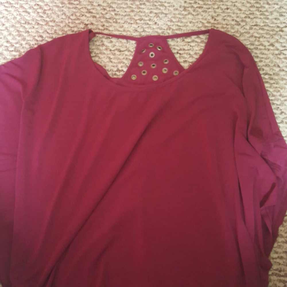 Purple blouse